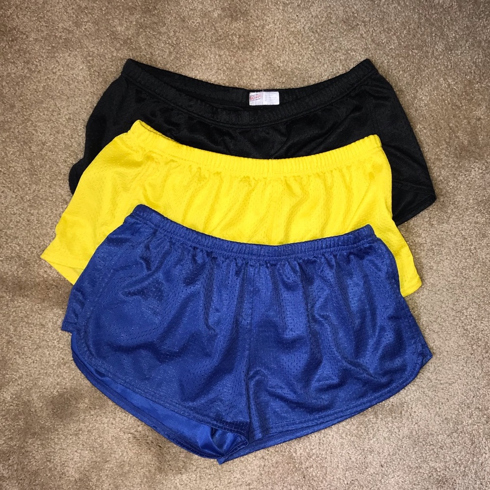 Soffe Mesh Athletic Shorts (3 Pairs)